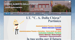 Desktop Screenshot of itdallachiesa.gov.it